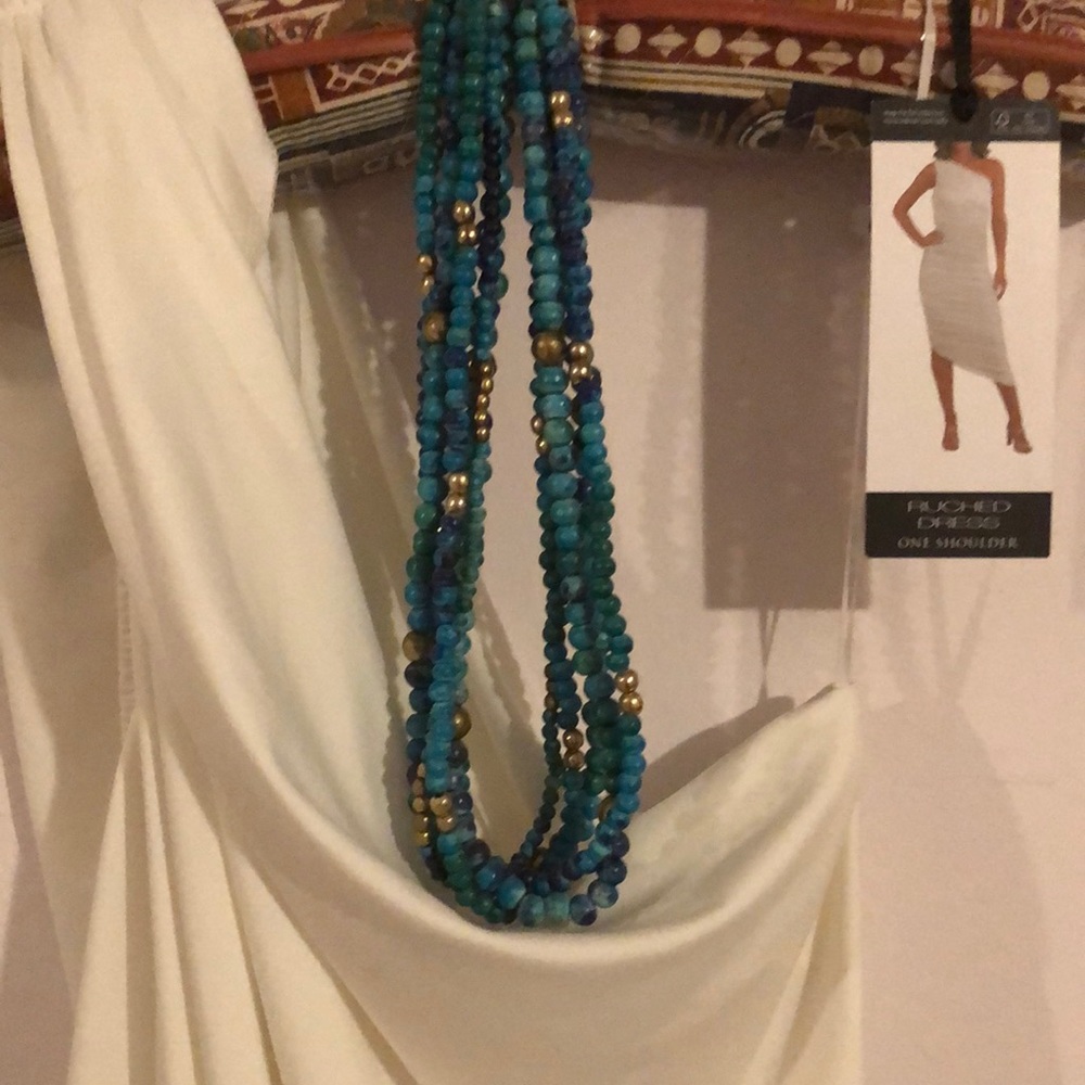 One shoulder dressy